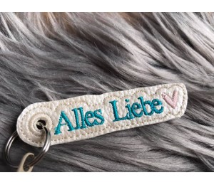 Stickdatei - Anhänger Set ITH Glücksbringer Pilz